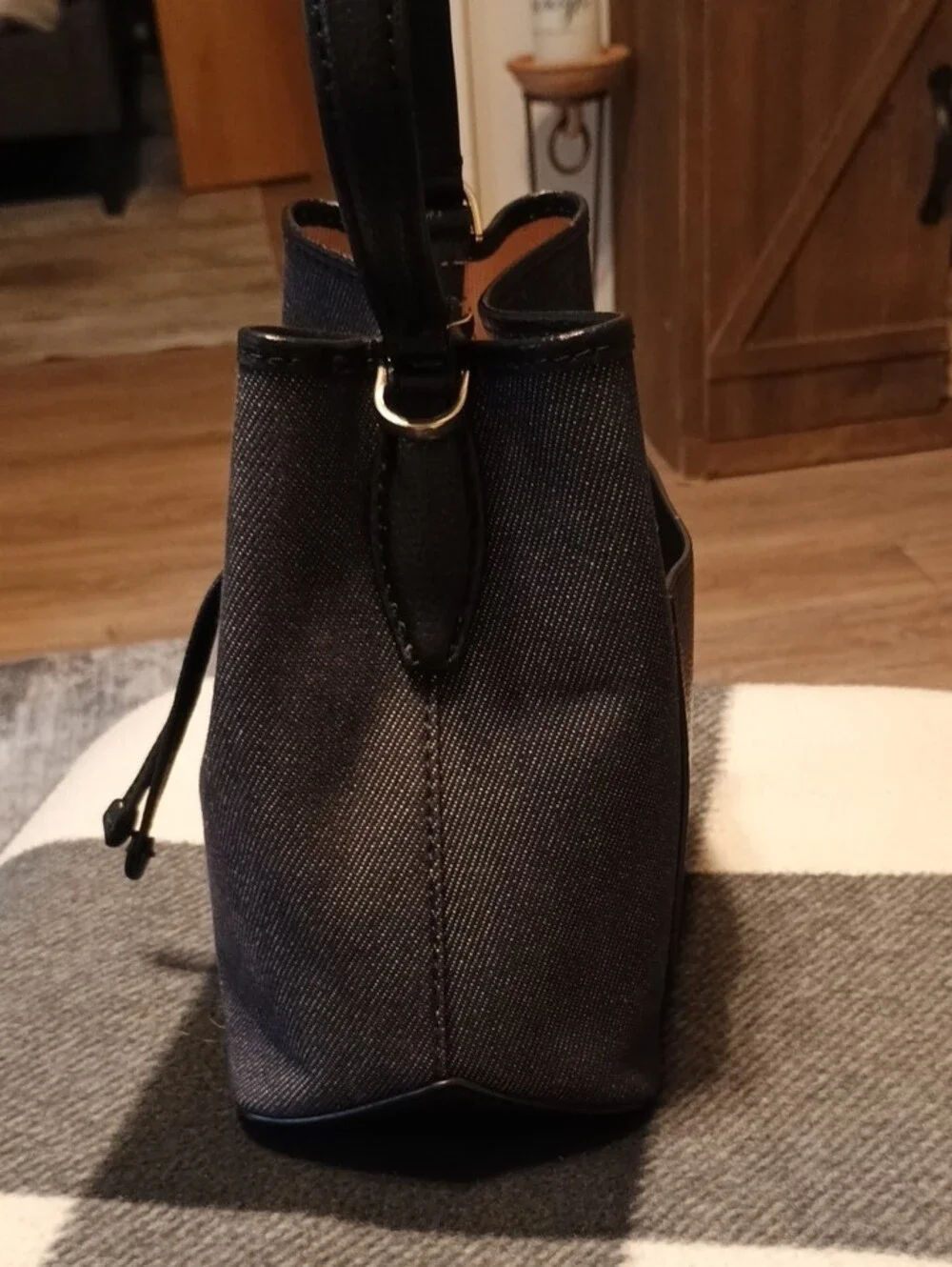Kate Spade Small Bucket Eva Denim